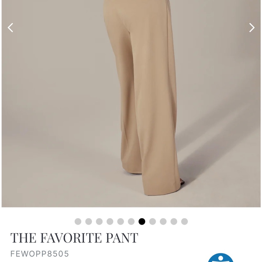 Favorite Daughter “The Favorite Pant” in Beige - Picture 2 of 5